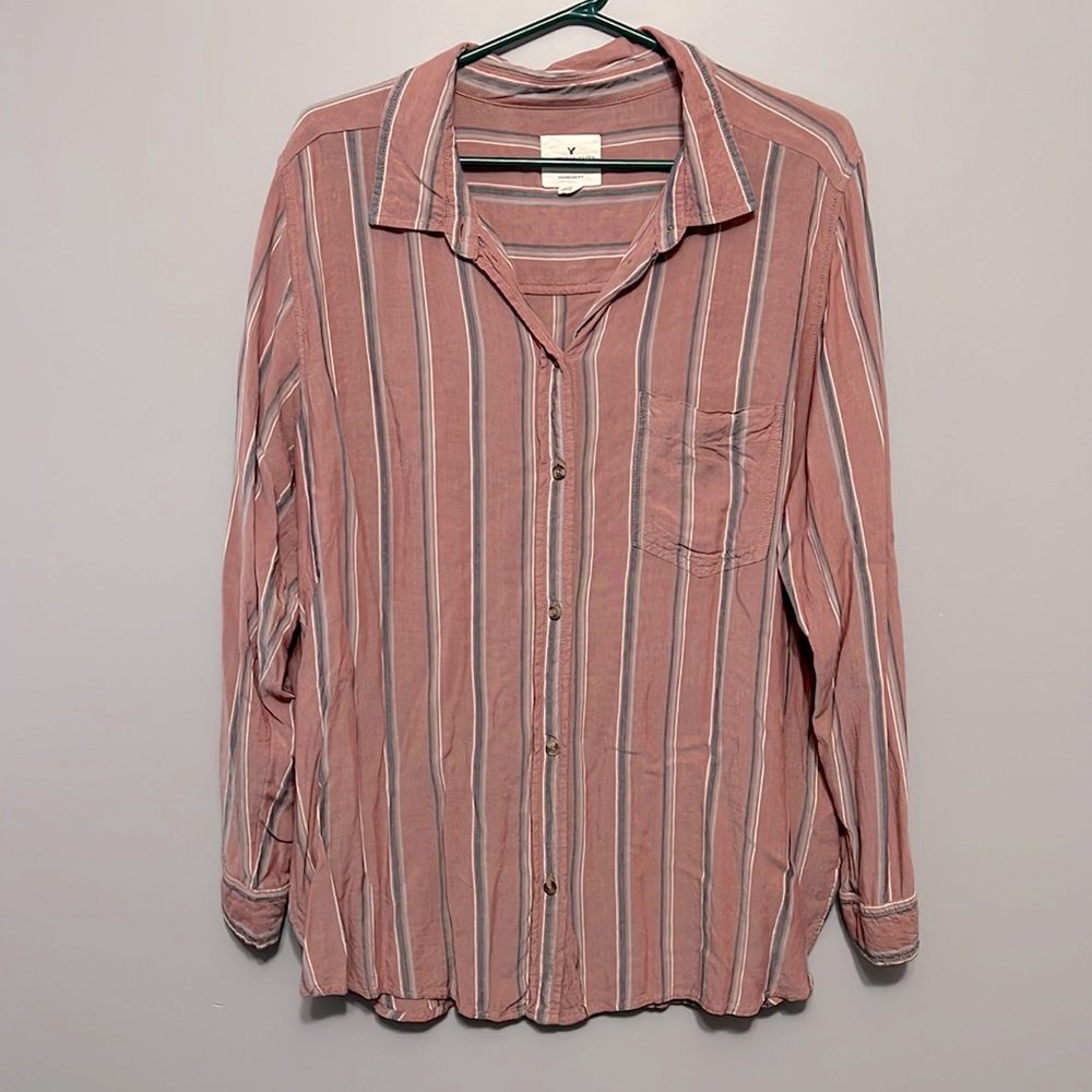 AE Button Down